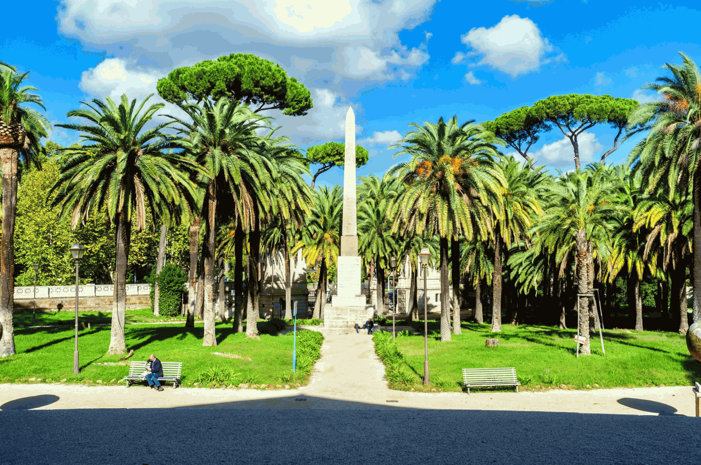 the torlonia park monument in italy